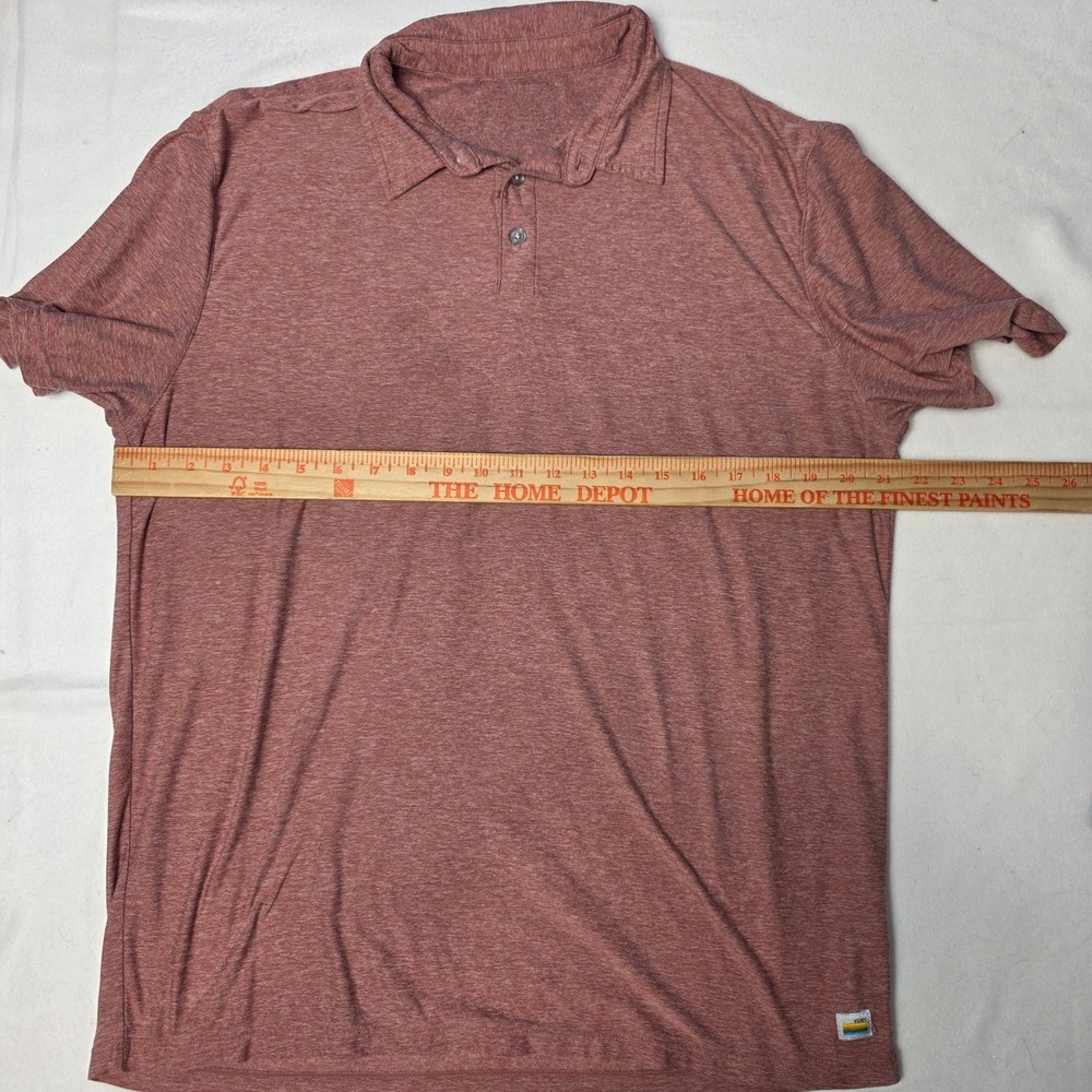 Vuori Men's Strato Tech Polo Shirt Short Sleeve Size Large - Picture 4 of 8